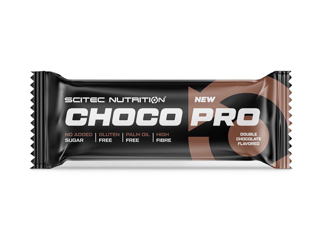 Ugrás a teljes képernyős nézethez: Choco Pro protein szelet, dupla csoki – Kép 1