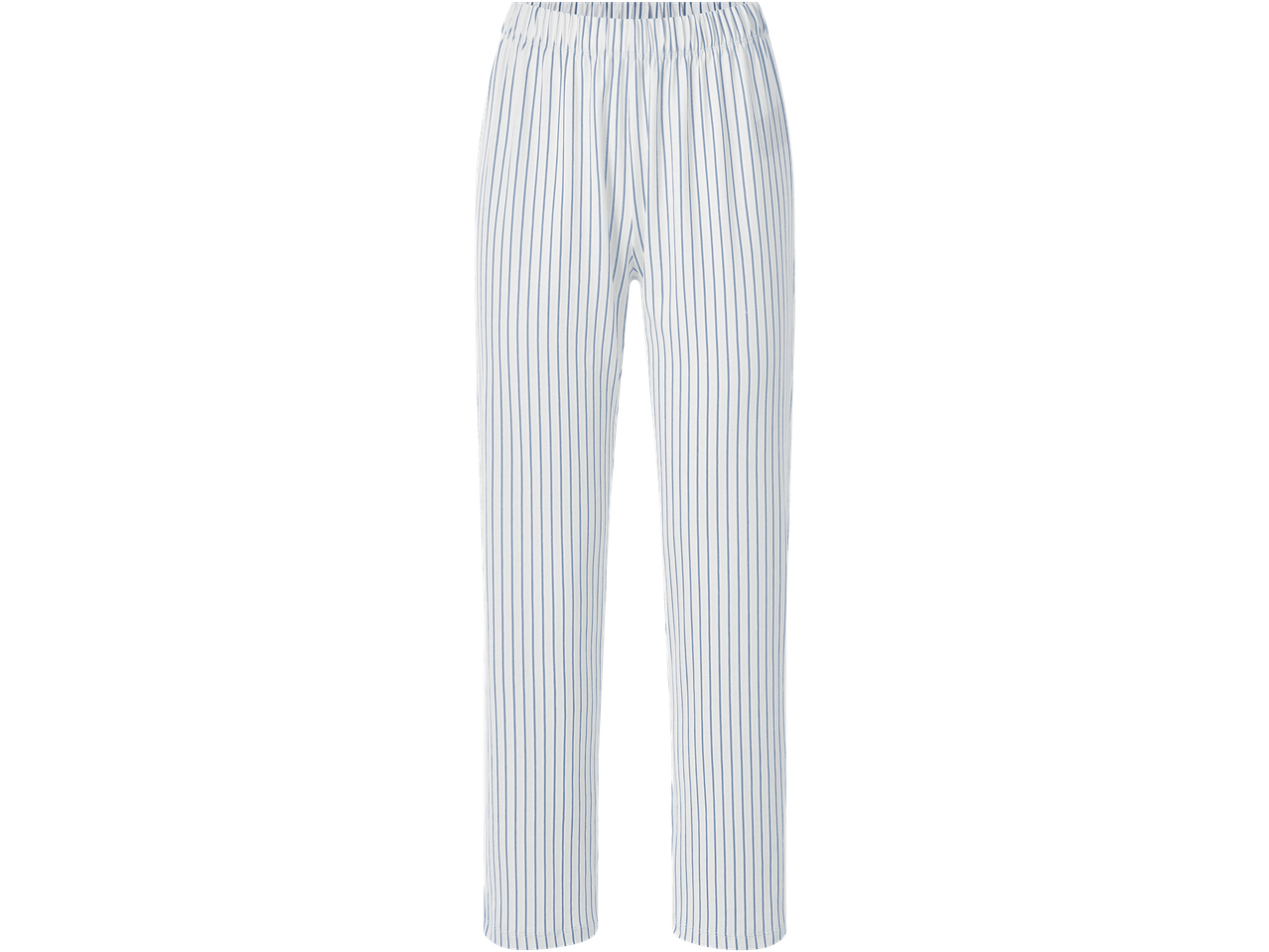ESMARA pyjamabroek met witte en blauwe strepen.