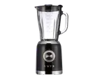 SILVERCREST® 600W vrč mešalnik, črn, z merilno skodelico in vrtljivim upravljanjem.