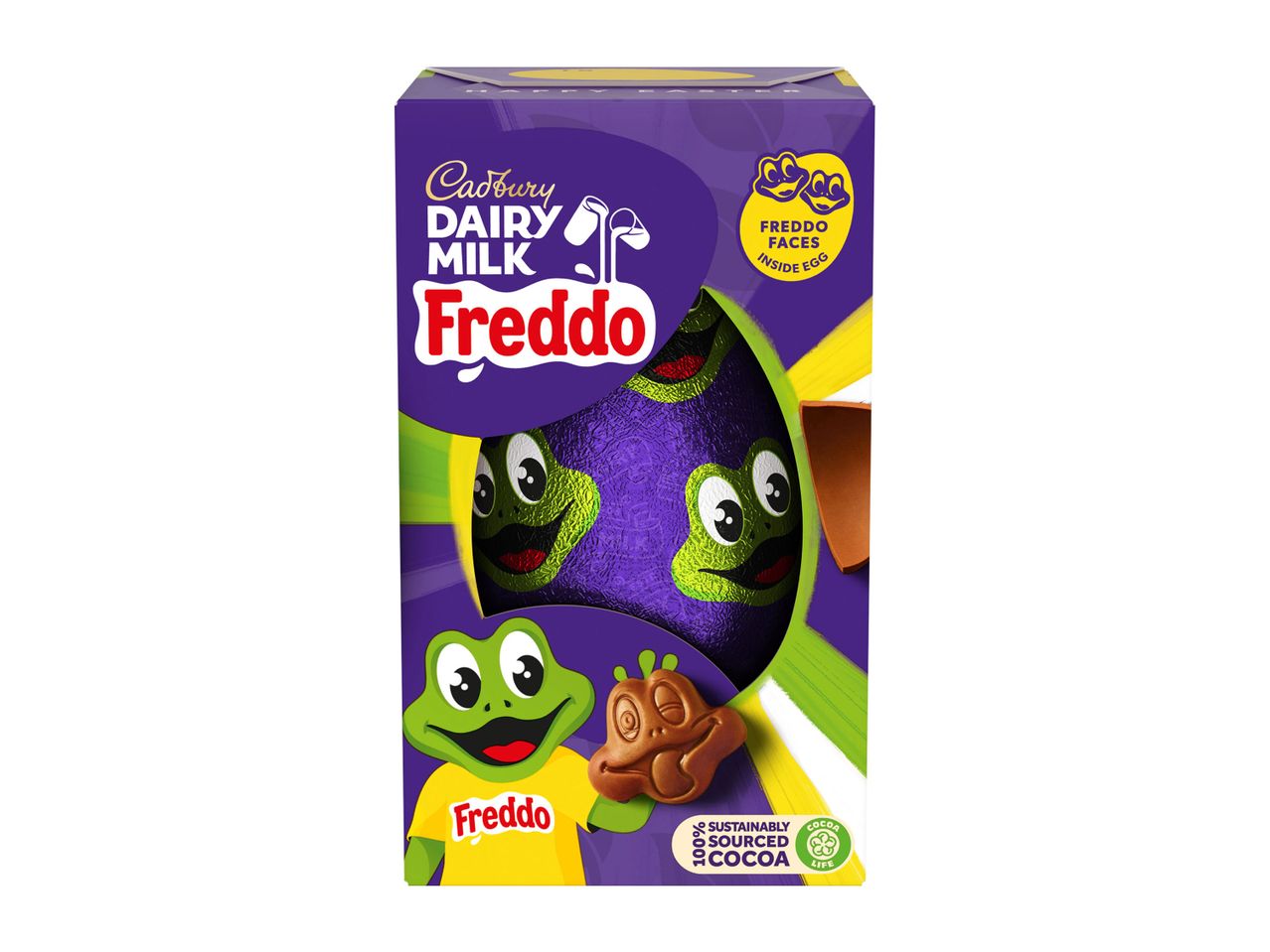 Go to full screen view: Cadbury Freddo Medium Egg - Image 1