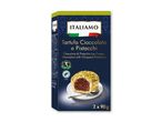 ITALIAMO Tartufo Cioccolato e Pistacchi: 2 x 90g chokolade og pistacie is.