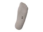 Single beige footie sock with size 35-38 printed on the sole.
