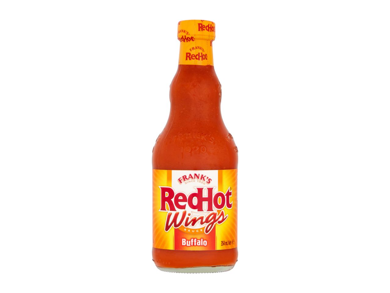 Bottle of buffalo hot wings sauce