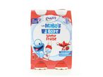 Yaourts à boire Envia Milbo'z saveur fraise, lot de 4.