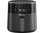 A MasterPro air fryer with a digital display.