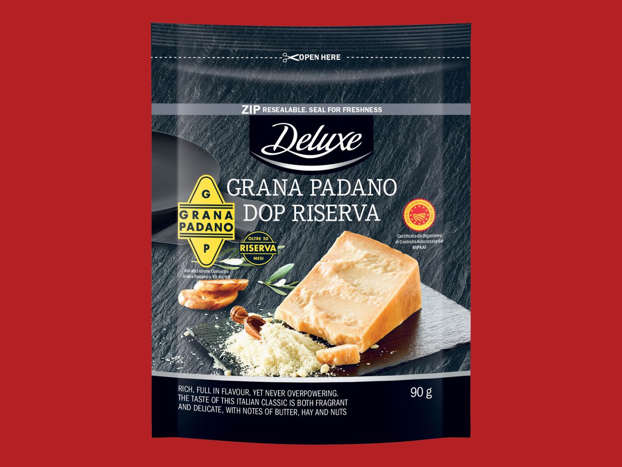 DELUXE Ser grana padano