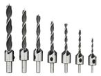 Set punte da trapano per legno, inclusa chiave a brugola