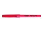 A pink BIC Marking highlighter is shown against a white background.