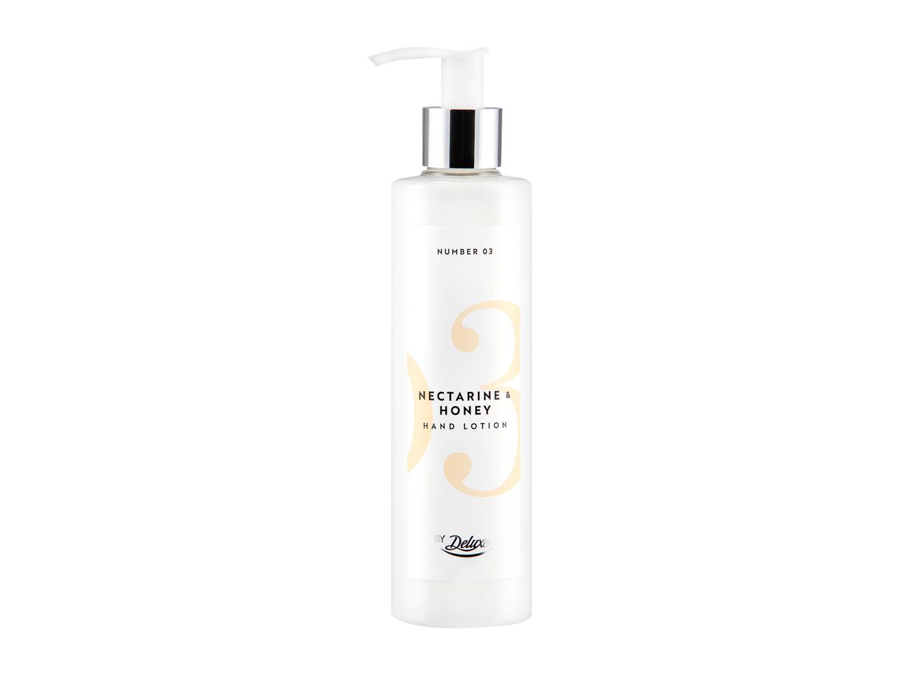 Deluxe Nectarine & Honey hand lotion.