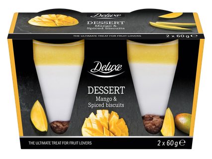 Rétegzett pohárdesszert