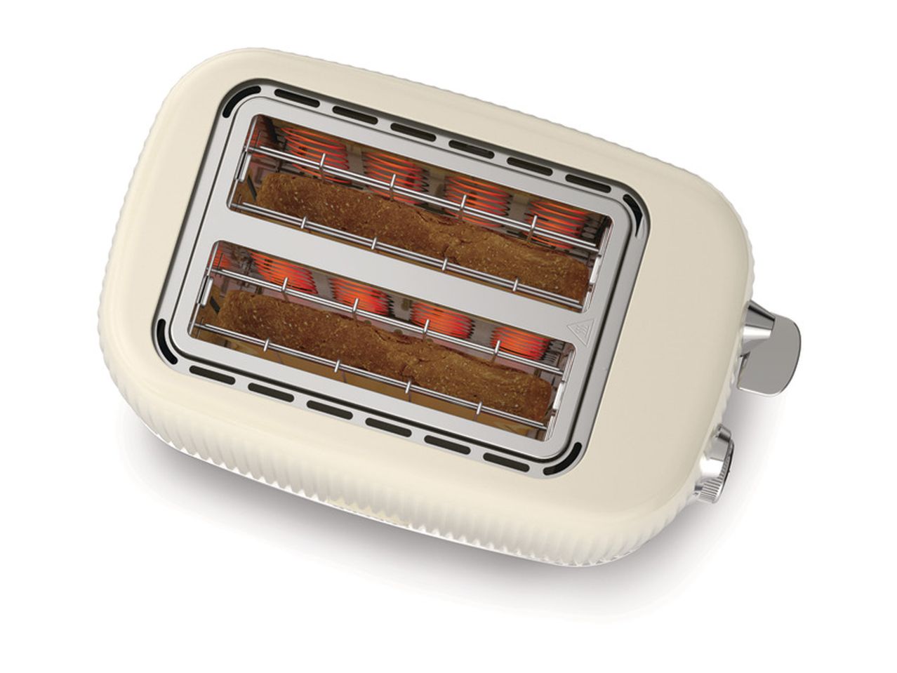 Go to full screen view: Breville Bold 2 Slice Toaster - Cream - Image 3