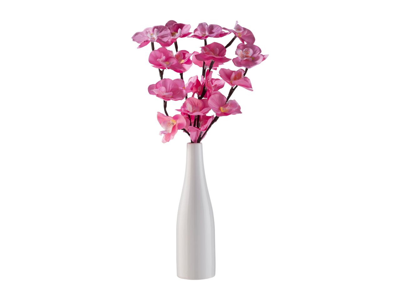 Go to full screen view: Livarno Home Vase with Light-Up Blossom - Image 1