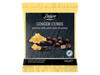 Deluxe ingvera kubiņi, pārklāti ar īpaši tumšo šokolādi, 100g.
