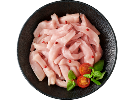 Šviežios vištienos filė juostelės