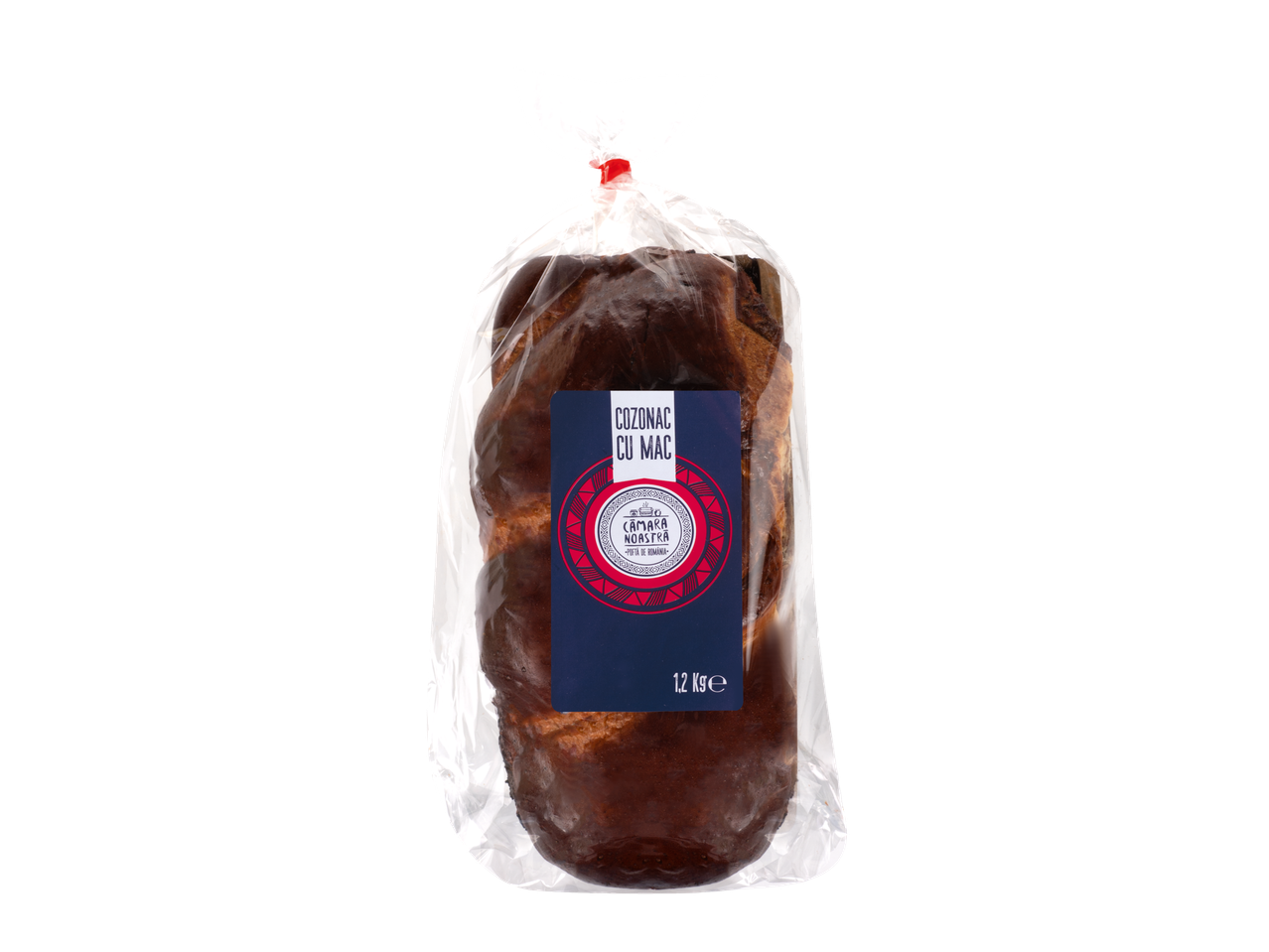Cozonac cu mac de la Camara Noastră, 1,2 kg.