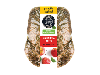 Marinuota antis su obuoliais arba šonine ir bulvėmis