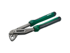 PARKSIDE® pliers with green and black handles, angled to show the jaws.