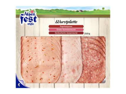 Alpenfest Wurstplatte