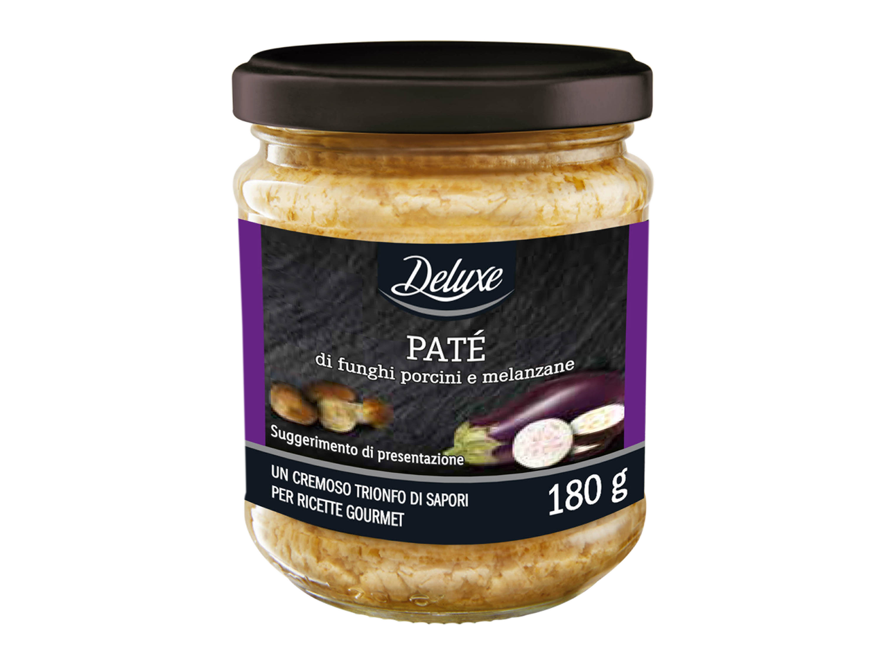 Paté di funghi porcini e melanzane