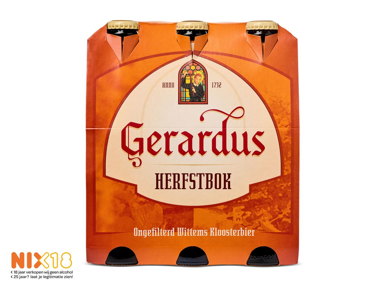 Vierpack Gerardus Herfstbok bier.