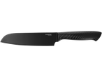 Cuțit de bucătărie negru SILVERCREST cu lamă lată și mâner texturat