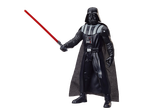 Figura de ação Star Wars Darth Vader com sabre de luz vermelho.
