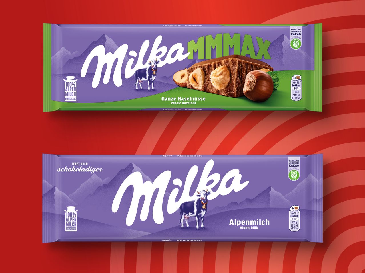 Milka Schokolade Großtafel