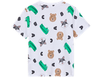 Tricou Lupilu® pentru băieți cu imprimeu animale și litere