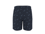 Pijama de bărbați ESMARA MEN, pantaloni scurți bleumarin cu model valuri.
