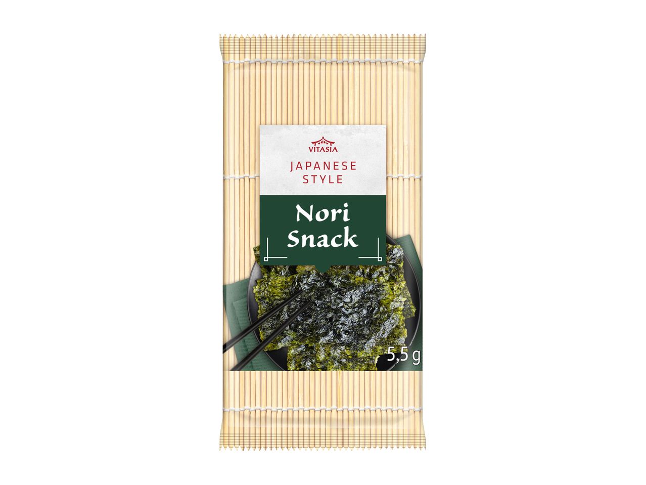 Go to full screen view: Vitasia Nori Snack - Image 1