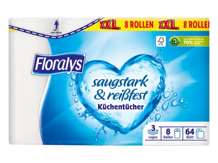XXL Floralys Küchentücher
