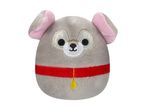 A gray Disney Lady plush toy in a Squishmallow style.