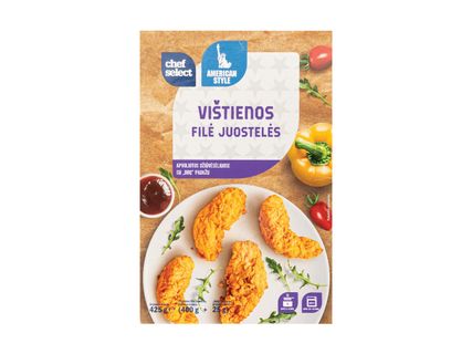 Vištienos filė  juostelės su BBQ padažu