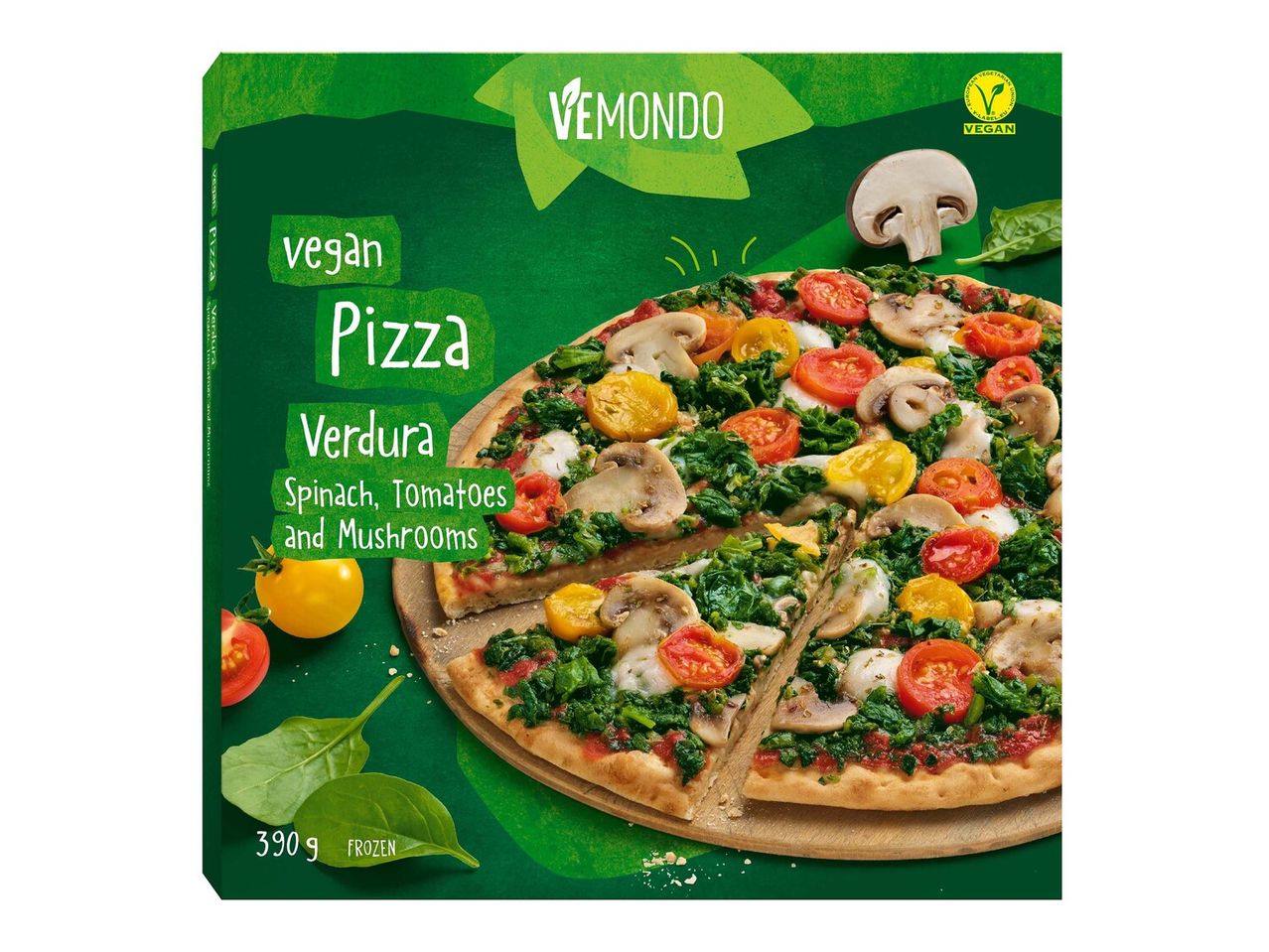 Ugrás a teljes képernyős nézethez: Vegán pizza – Kép 2
