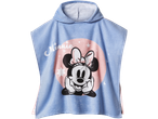 Μπλε πετσέτα Minnie Mouse με κουκούλα.
