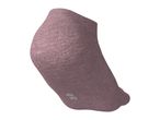 Single pink ankle sock with size 35-38 visible on the sole, viewed from the side.