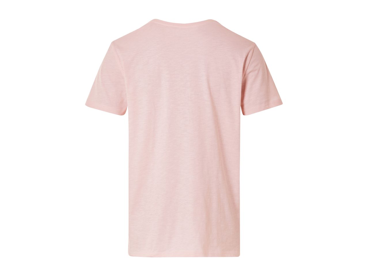 Pink oversized t-shirt.