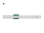 Ein langer, schlanker LED-Leuchtbalken.
