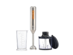SILVERCREST® 600W Hand Blender Set with measuring cup and chopper attachment.