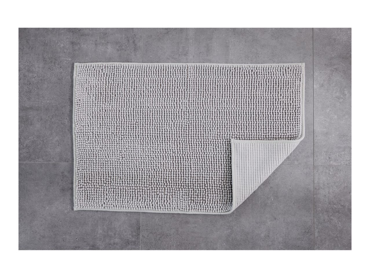 Go to full screen view: Livarno Home Bath Mat - Grey - Image 4
