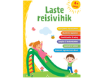 Laste reisivihik 4+ aastastele harjutuste, numbrite, joonistamise, loogika, loomade ja inglise sõnadega.