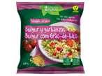 Salada vegana de bulgur e grão-de-bico Vemondo, pronta em minutos.