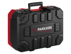 Μαύρη και κόκκινη εργαλειοθήκη Parkside Performance