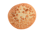 Pão com textura característica.