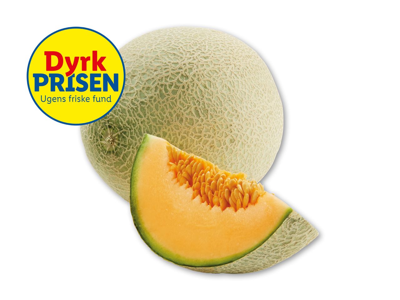 Dyrk Prisen ugens friske fund: En hel og en skive honningmelon.