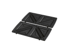 SILVERCREST® KITCHEN TOOLS 3-in-1 Sandwich Toaster with open non-stick plates