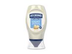 Lys mayonnaise i en klemme flaske med 100% frilandsæg og 65% mindre fedt, 250 ml.
