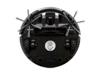 SILVERCREST® Robot Vacuum Cleaner, underside view showing brushes, wheels, and product label.