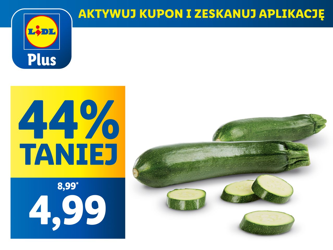 Cukinia, luzem; Cukinia, luzem