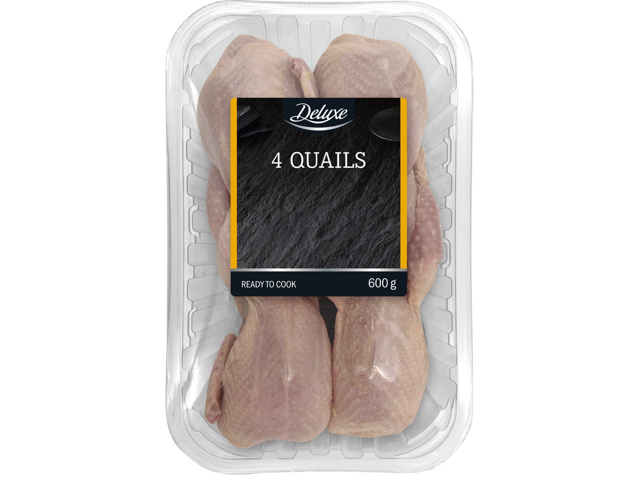 Опаковка с 4 пъдпъдъка Deluxe, готови за готвене, 600 гр.